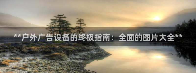 杏宇平台登陆：**户外广告设备的终极指南：全面的图片大全**