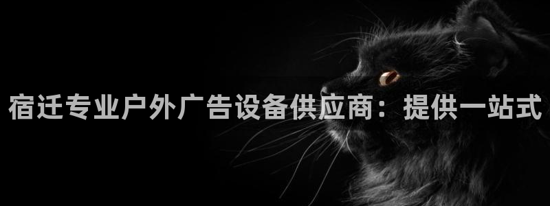 杏宇平台怎么样：宿迁专业户外广告设备供应商：提供一站式