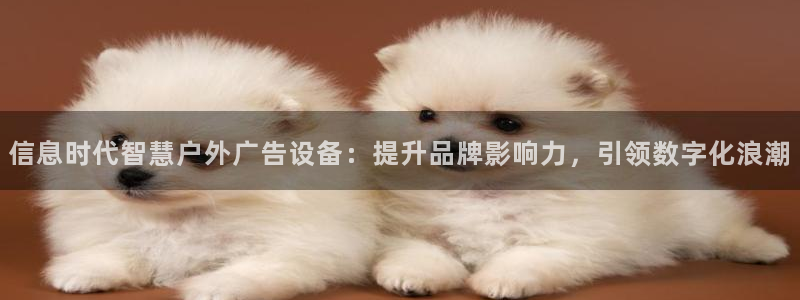 杏宇平台代理怎么样啊：信息时代智慧户外广告设备：提升品牌影响力，引领数字化浪潮