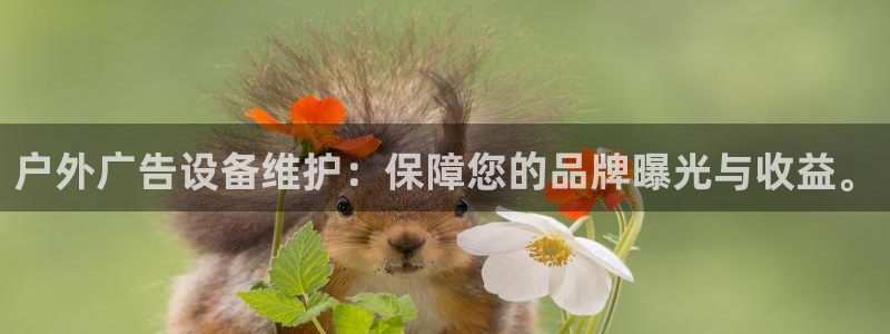 杏宇平台登录方法：户外广告设备维护：保障您的品牌曝光与收益。