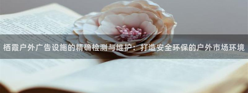杏宇官方平台官网入口：栖霞户外广告设施的精确检测与维护：打造安全环保的户外市场环境