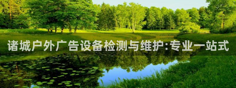 杏宇平台招商：诸城户外广告设备检测与维护:专业一站式