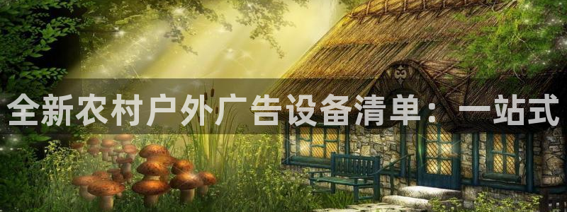 杏宇平台测速链接：全新农村户外广告设备清单：一站式
