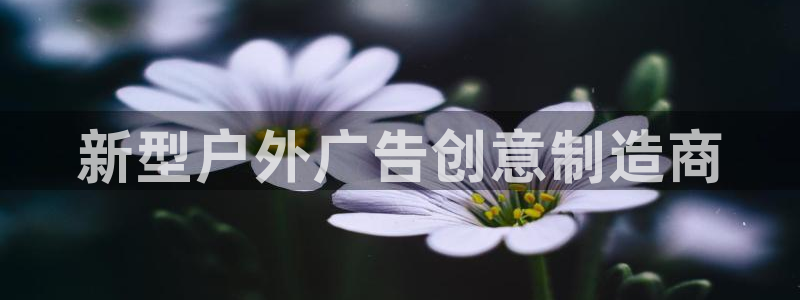 杏宇平台招商怎么样：新型户外广告创意制造
